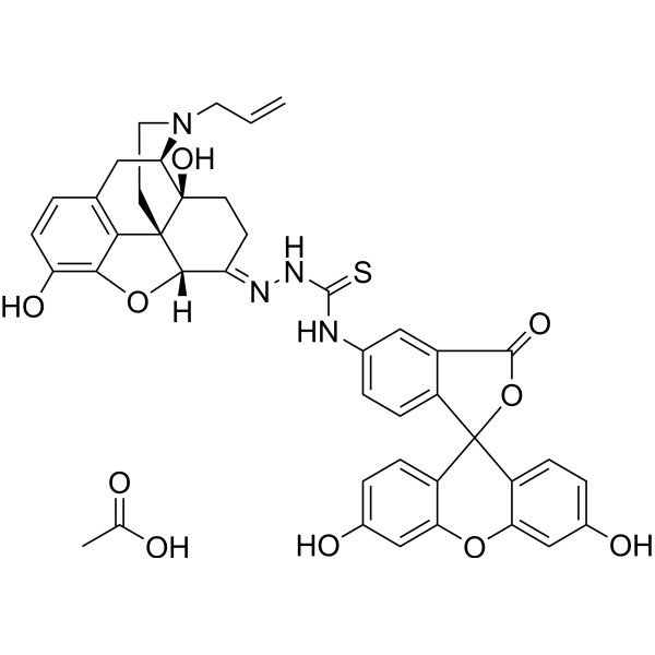Naloxone fluorescein acetate 2080300-52-1